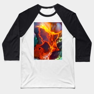 Gemstone Agate Jasper texture 7 Baseball T-Shirt